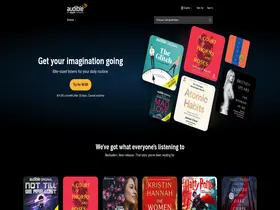 Preview of  audible.com