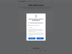 Preview of  audio-convert.com