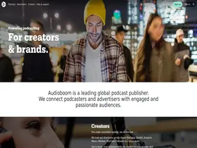 Preview of  audioboom.com