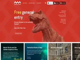 Preview of  australianmuseum.net.au