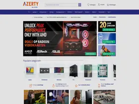 Preview of  azerty.nl