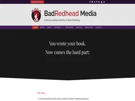 Preview of  badredheadmedia.com