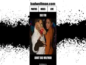 Preview of  badwolfman.com