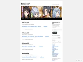 Preview of  bakapervert.wordpress.com