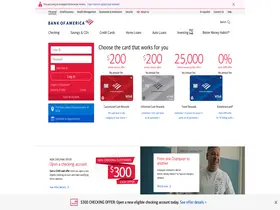 Preview of  bankofamerica.com