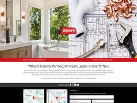 Preview of  bannerplumbing.com