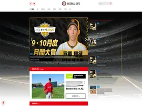 Preview of  baseballgate.jp