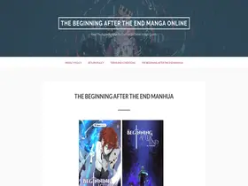 Preview of  beginningmanga.com