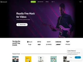 Preview of  bensound.com