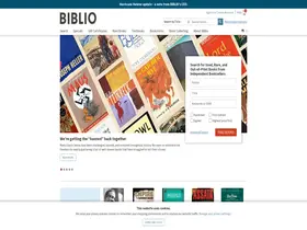 Preview of  biblio.com