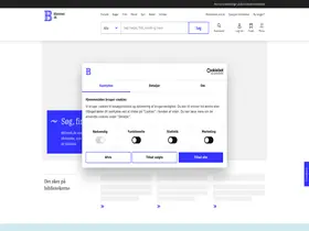 Preview of  bibliotek.dk