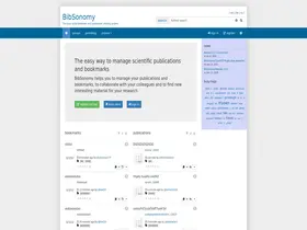 Preview of  bibsonomy.org