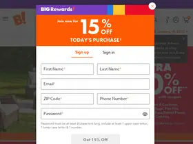 Preview of  biglots.com