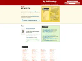 Preview of  bigreddirectory.com