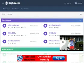 Preview of  bigsoccer.com