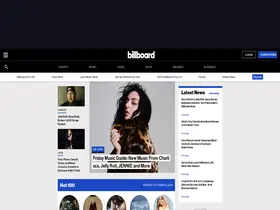 Preview of  billboard.com