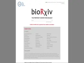 Preview of  biorxiv.org