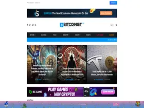 Preview of  bitcoinist.com