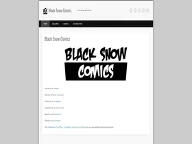 Preview of  blacksnowcomic.com