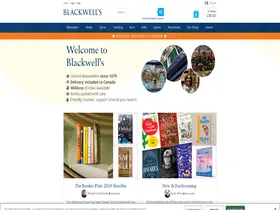 Preview of  blackwells.co.uk