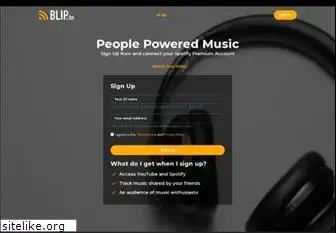 Preview of  blip.fm