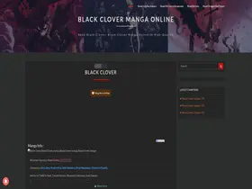 Preview of  bllack-clover.com