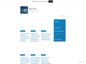 Preview of  blocktoro.wordpress.com