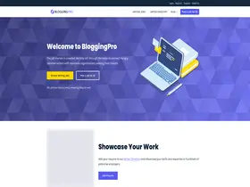 Preview of  bloggingpro.com