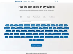 Preview of  bookauthority.org