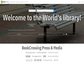 Preview of  bookcrossing.com