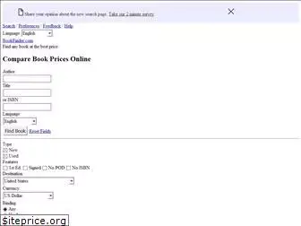 Preview of  bookfinder.com