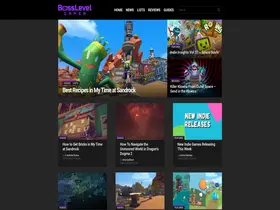 Preview of  bosslevelgamer.com