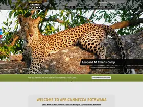 Preview of  botswanasafarisokavangodelta.com