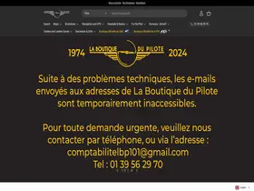 Preview of  boutique-du-pilote.com