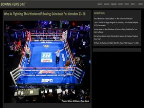 Preview of  boxing247.com