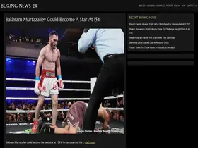 Preview of  boxingnews24.com