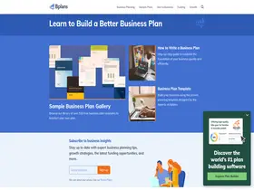 Preview of  bplans.com