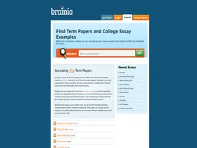 Preview of  brainia.com