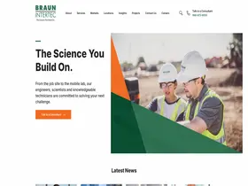 Preview of  braunintertec.com