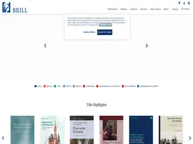 Preview of  brill.com