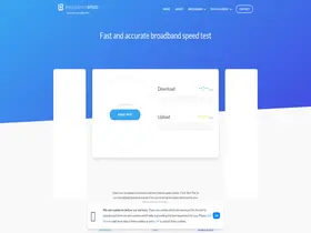 Preview of  broadbandspeedtest.org.uk