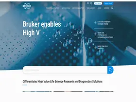 Preview of  bruker.com