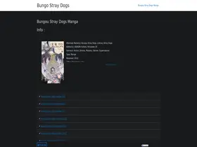 Preview of  bungostraydog.com