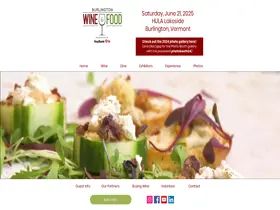 Preview of  burlingtonwineandfoodfestival.com