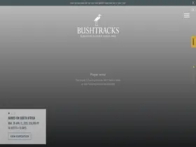 Preview of  bushtracks.com