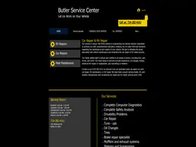 Preview of  butlerservicecenter.com