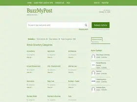 Preview of  buzzmypost.com