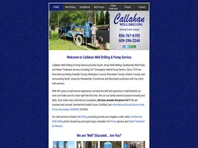 Preview of  callahanwelldrilling.com