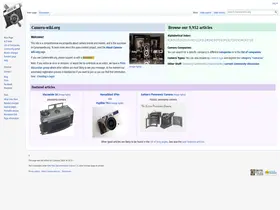 Preview of  camera-wiki.org