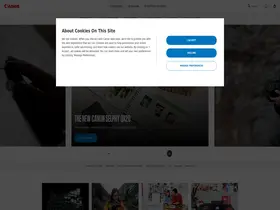 Preview of  canon.co.uk